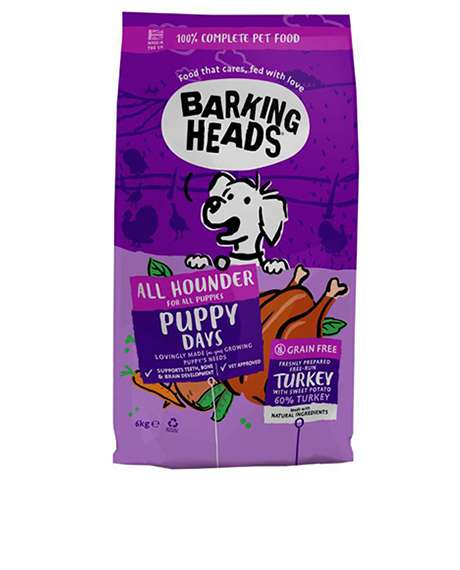 Barking Heads Puppy Days sausas maistas šuniukams, 6 kg