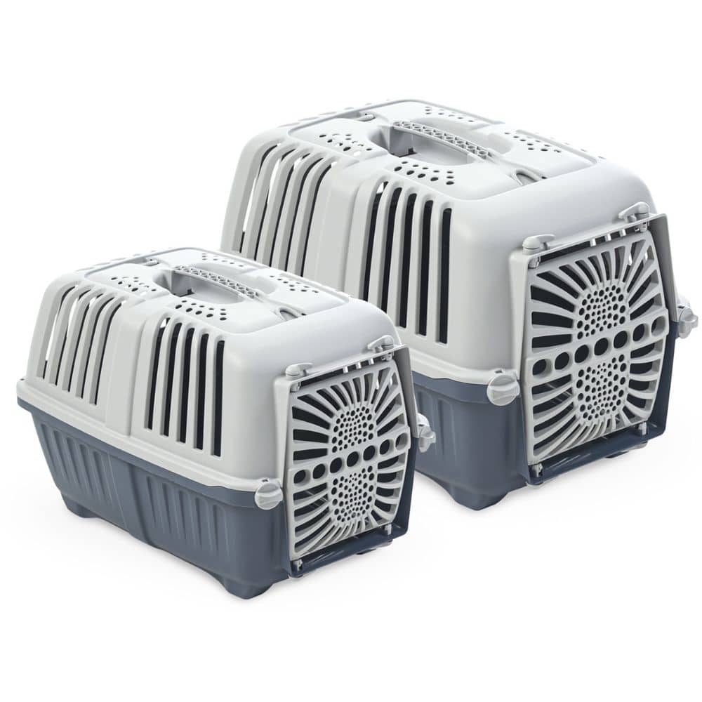 Pet carrier PRATIKO 1 Plastico transportavimo narvas augintiniui 48x31.5x33cm