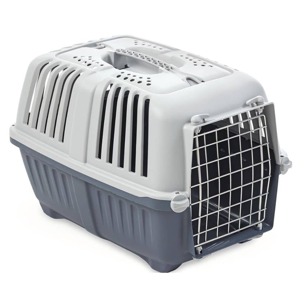 Pet carrier PRATIKO 1 METAL transportavimo narvas augintiniui 48x31.5x33cm (Kopija)