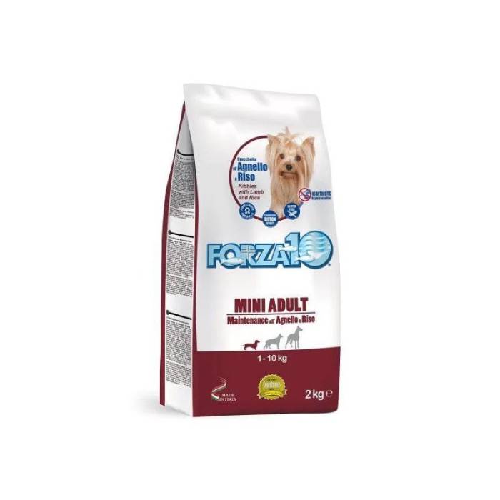 Forza10 Mini Adult Maintenance Lamb and Rice S/M sausas maistas mažų ir vidutinių veislių šunims, 2 kg