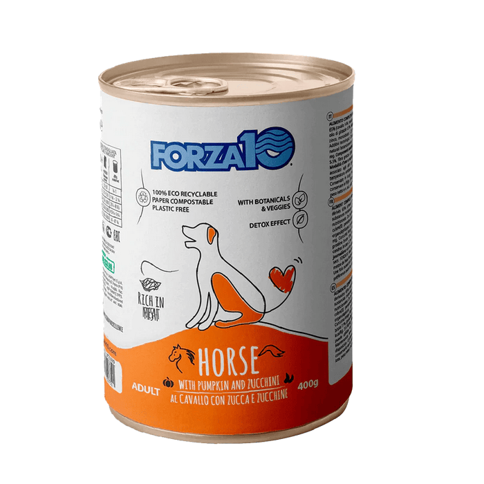 Forza10 Maintenance Horse with Pumpkin and Zucchini drėgnas maistas šunims, 400 g