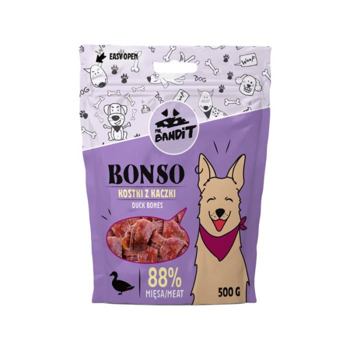 Mr. Bandit Bonso antienos kauliukų skanėstas šunims, 500 g