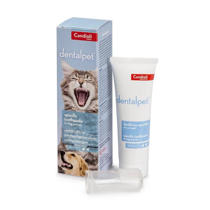 Candioli DentalPet dantų pasta šunims ir katėms, 50 ml