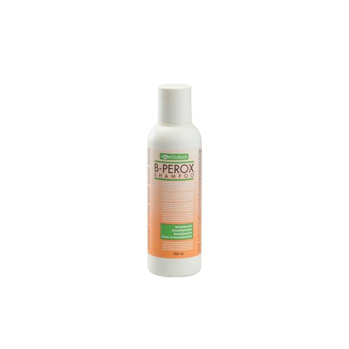 Diafarm šampūnas riebią odą turintiems gyvūnams su benzilo peroksidu, 150 ml