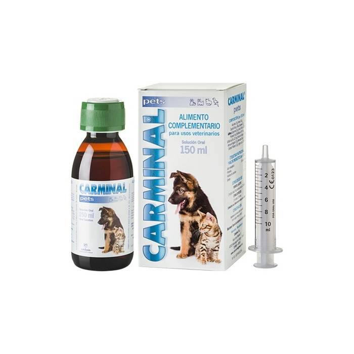 Carminal Pets papildai augintiniams reguliuojantys virškinamojo trakto veiklą, 30 ml