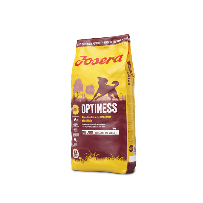 Josera Optiness sausas maistas šunims su ėriena, 900 g