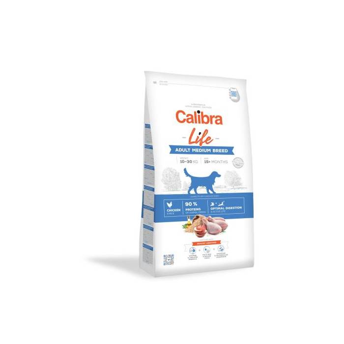 Calibra Life Dog Adult Large Fresh Beef sausas maistas didelių veislių šunims, 2,5 kg