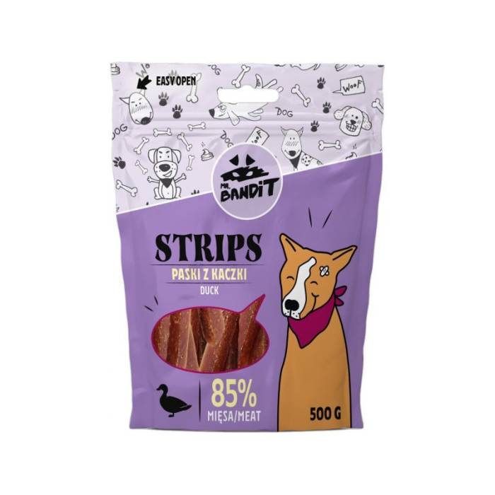 Mr. Bandit Strips antienos juostelių skanėsta šunims, 500g