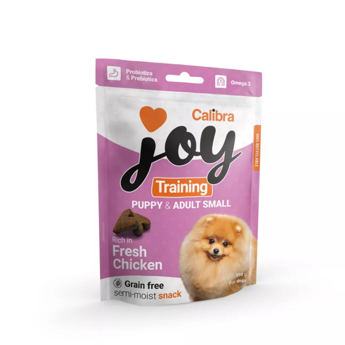 Calibra Joy Training Puppy - Adult Chicken begrūdžiai skanėstai jauniems ir suaugusiems šunims, 150 g