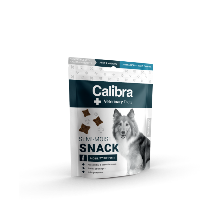 Calibra Veterinary Diets Dog Mobility Support skanėstai šunims, turintiems judėjimo sutrikimų, 120 g