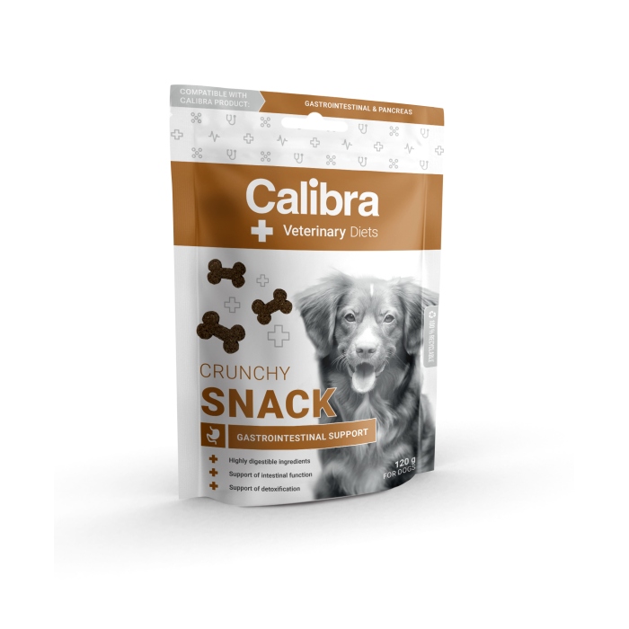 Calibra Veterinary Diets Dog Gastrointestinal skanėstai šunims, turintiems virškinimo trakto problemų, 120 g