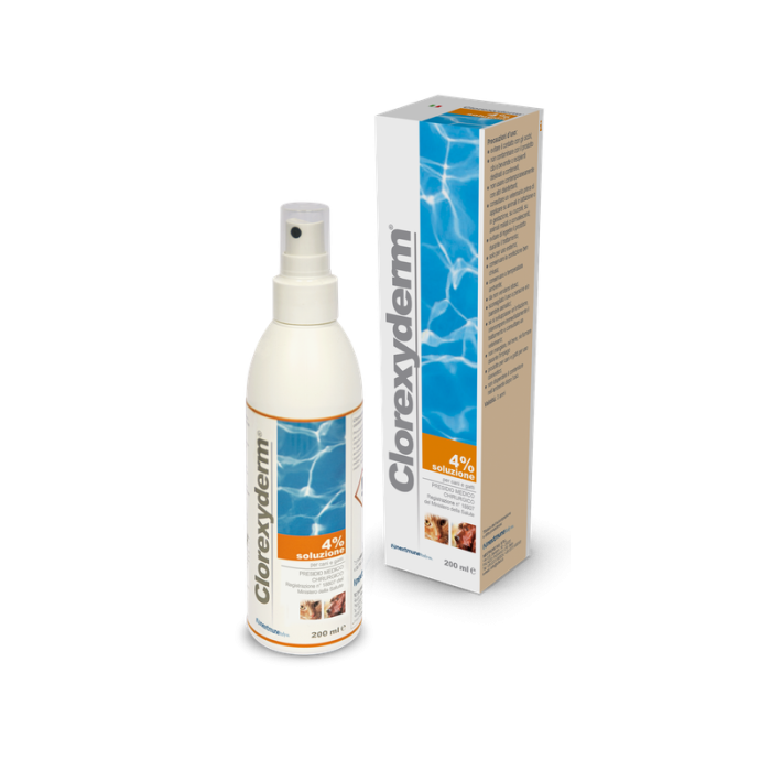 I.C.F. CLXDerm Spray 4% antiseptinis, drėkinamasis purškiklis, 200 ml