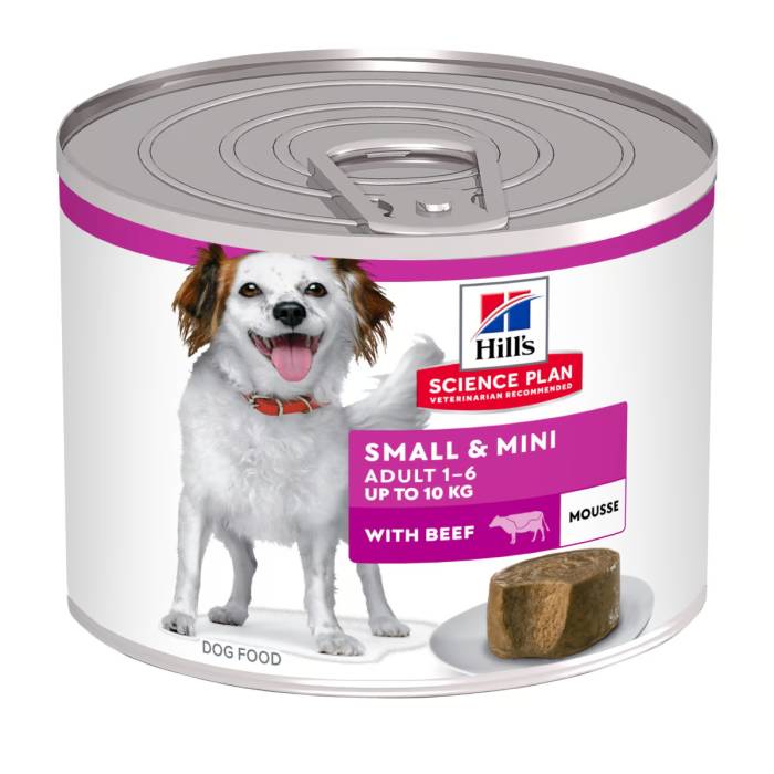 Hill's Science Plan Canine Adult drėgnas maistas mažų veislių šunims su jautiena, 200 g