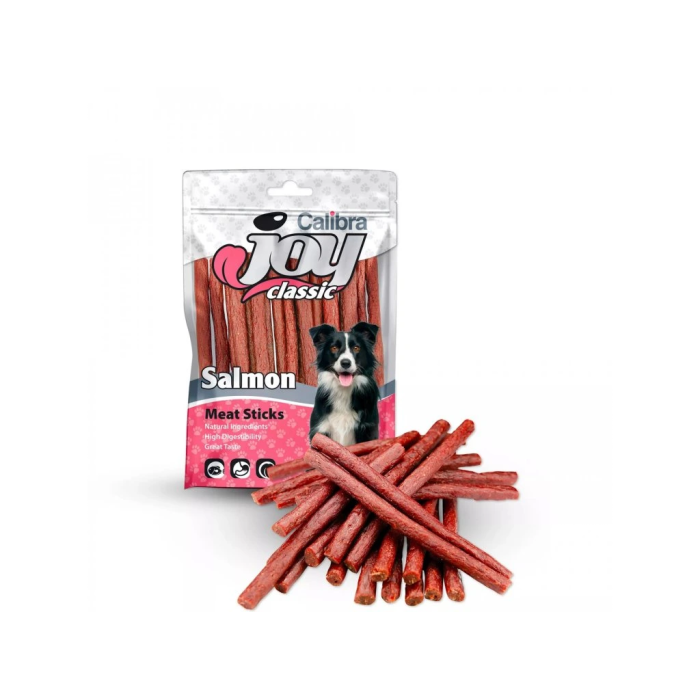 Calibra Joy Dog Classic Salmon Sticks skanėstai šunims, 80 g