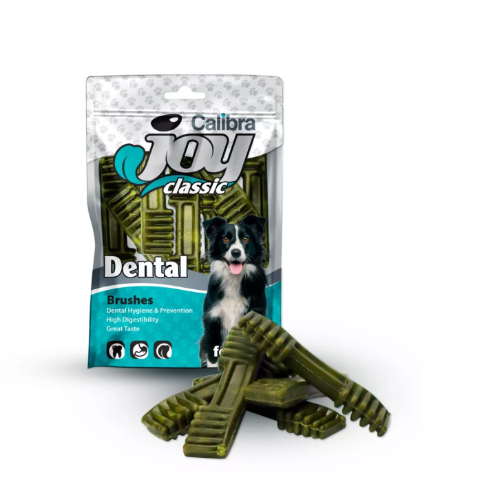 Calibra Joy Dog Classic Dental Brushes skanėstai šunims, 85 g