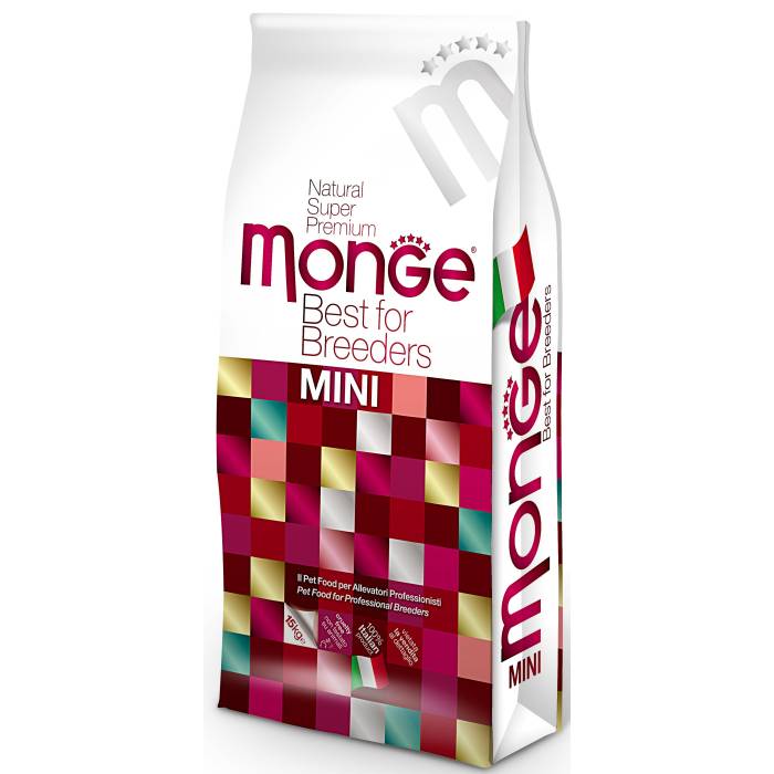 Monge Best For Breeders Dog Mini Starter 32/22 sausas maistas mažų veislių šuniukams, 15 kg