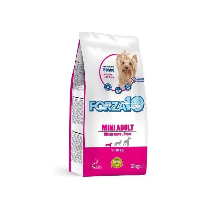Forza10 Mini Adult Maintenance Fish sausas maistas mažų veislių šunims, 2 kg
