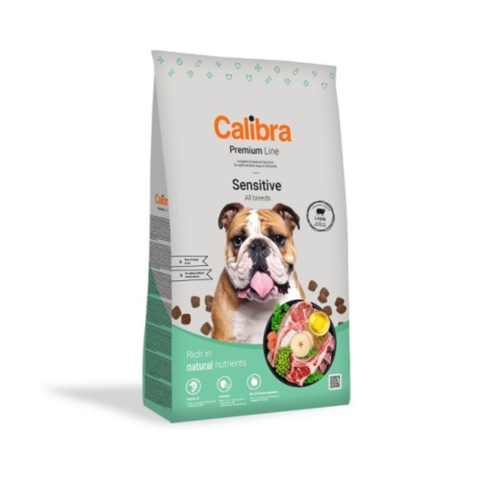 Calibra Dog Premium Sensitive sausas maistas šunims, turintiems jautrią virškinimo sistemą ir odą, 3 kg