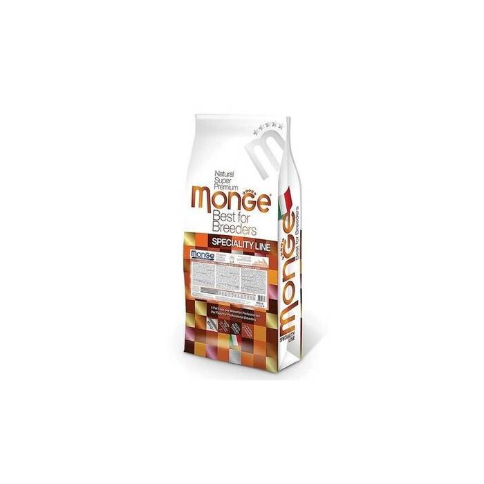 Monge Best For Breeders Dog Natural Superpremium All Breeds sausas maistas šuniukams su antiena ir ryžiais, bulvėmis, 15 kg