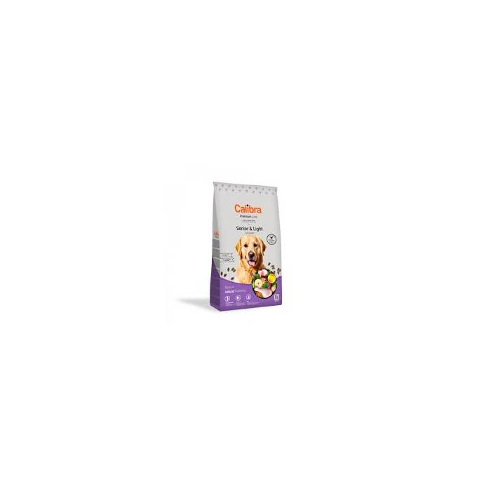 Calibra Dog Premium Senior - Light sausas maistas vyresnio amžiaus ar antsvorio turintiems šunims, 3 kg