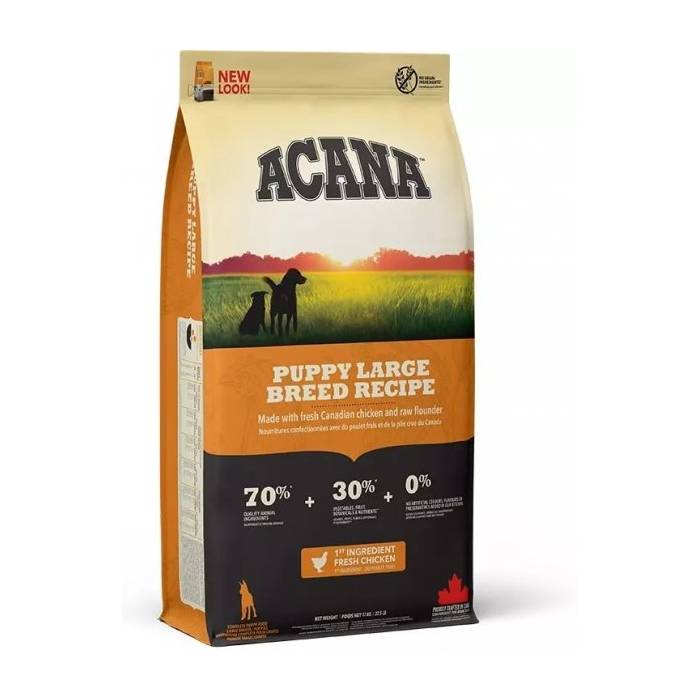 Acana Puppy Large Breed sausas maistas didelių veislių šuniukams, 17 kg