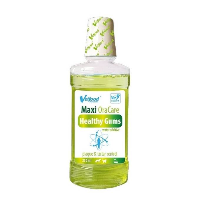 Vetfood MAXI OraCare Healthy Gums papildai šunims ir katėms sveikoms dantenoms, 250 ml