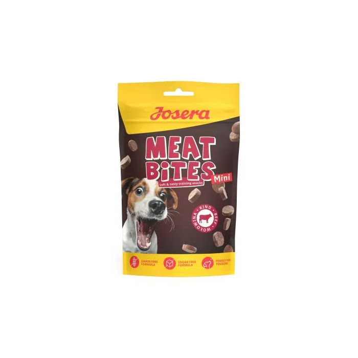 Josera Meat Bites Mini Beef skanėstai mažų veislių šunims, 70g