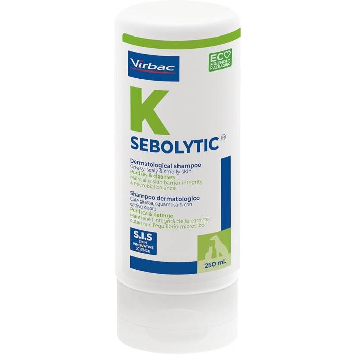 Virbac Sebolytic antiseborėjinis šampūnas, 200 ml