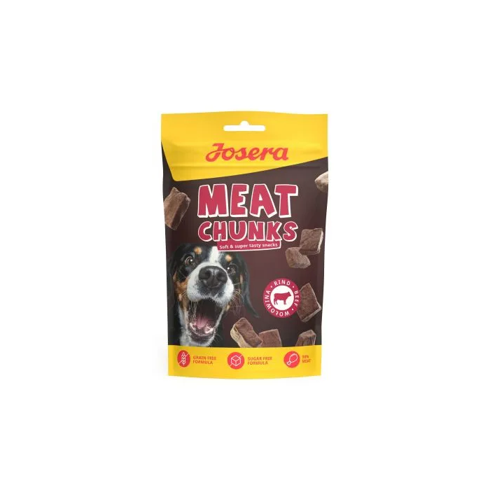 Josera Meat Chunks Beef skanėstai šunims, 70g