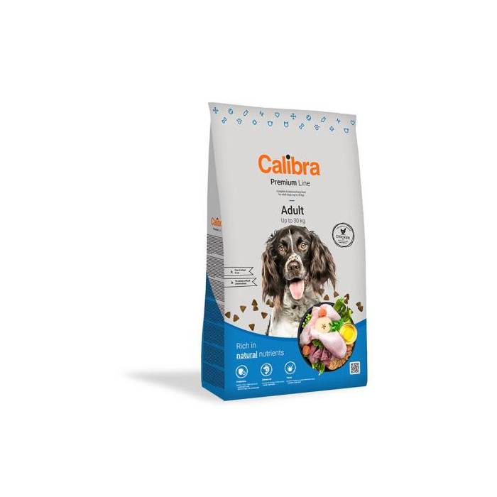 Calibra Dog Premium Adult sausas maistas šunims, 12 kg