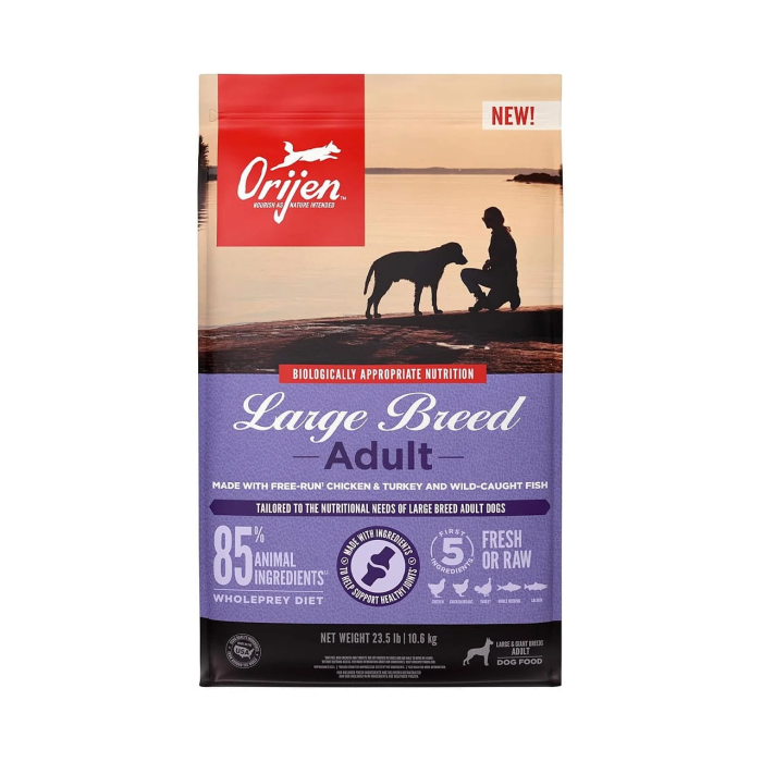 Orijen Adult Large Breed sausas maistas didelių veislių šunims, 11,4 kg