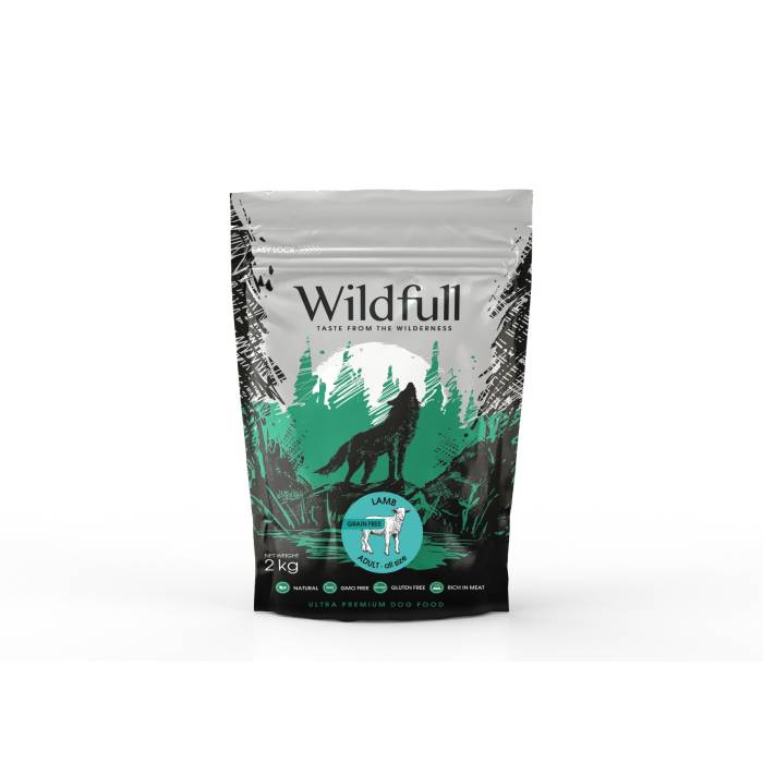 Wildfull Dog Lamb All Size sausas maistas visų veislių šunims, 2 kg
