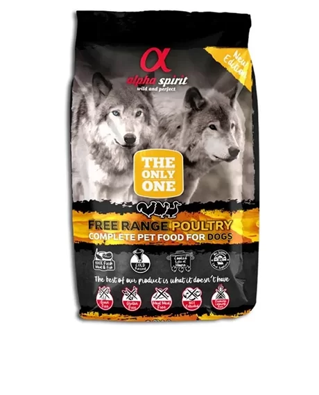 Alpha Spirit Poultry maistas šunims su paukštiena : Pakuotė - 3 kg