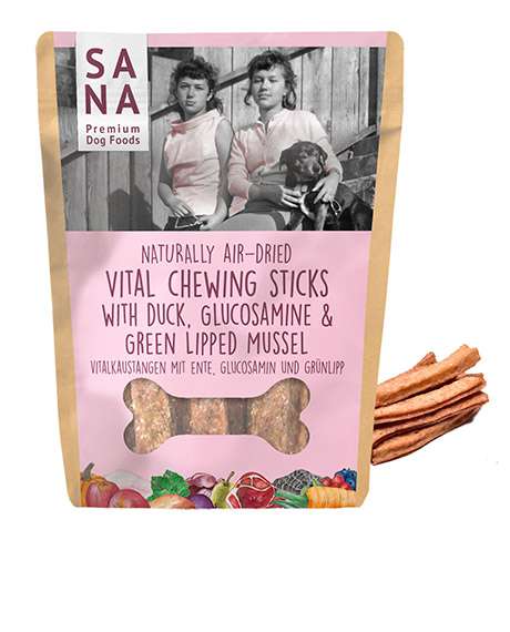 Sanadog kramtymo lazdelės šunims su antiena ir gliukozaminu, 150 g