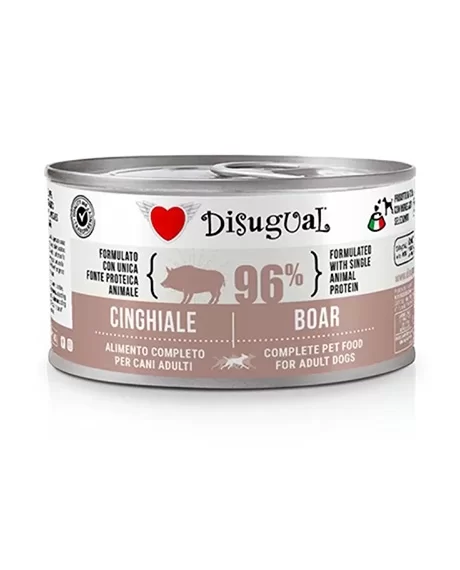Disugual MonoProtein konservai šunims su šerniena, 150 g : Pakuotė - 6 x 150 g