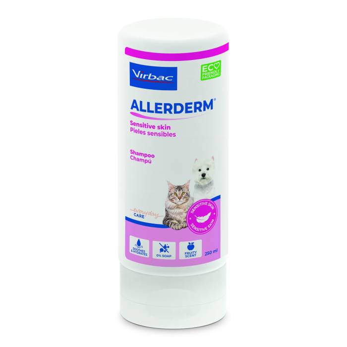 Virbac Allercalm gydomasis šampūnas, 250 ml