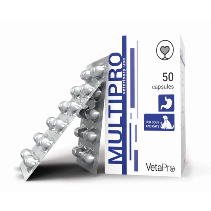 VetaPro Multipro probiotikai šunims ir katėms, N50