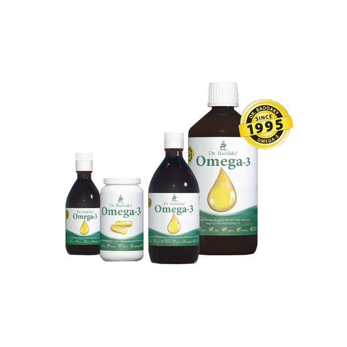 Dr. Baddaky Omega-3 aukštos kokybės žuvų taukai, 500 ml