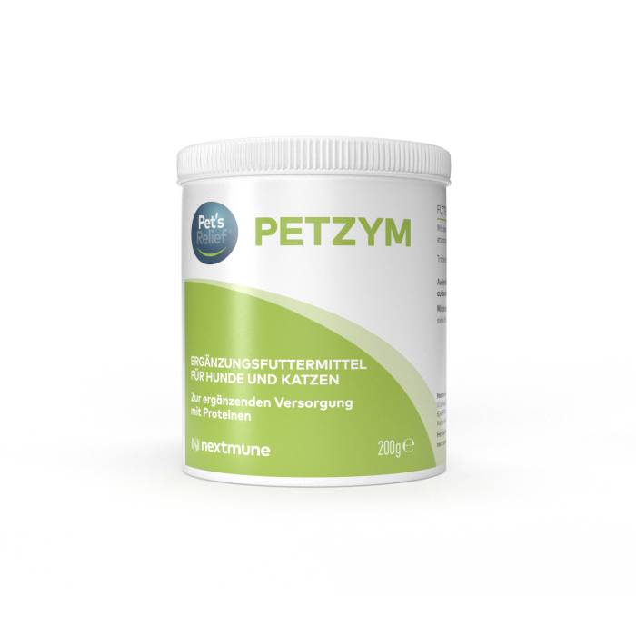 Nextmune Petzym papildai šunims ir katėms virškinimui gerinti, 200 g