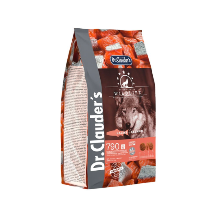 Dr. Clauder's Wildlife Salmon sausas maistas šunims, 11,5 kg