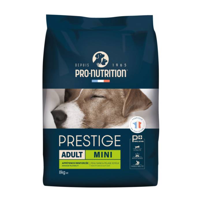 Pro Nutrition Prestige Adult Mini sausas maistas suaugusiems mažų veislių šunims, 8 kg