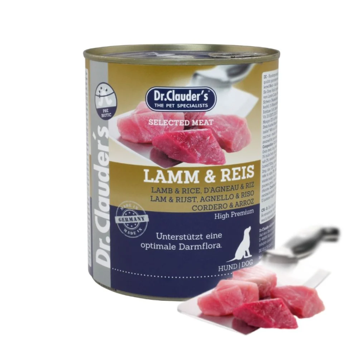 Dr. Clauder's Lamb - Rice šlapias maistas šunims, 400 g