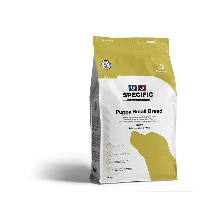 Specific CPD-S Puppy Small sausas maistas augantiems mažų veislių šuniukams, 4 kg