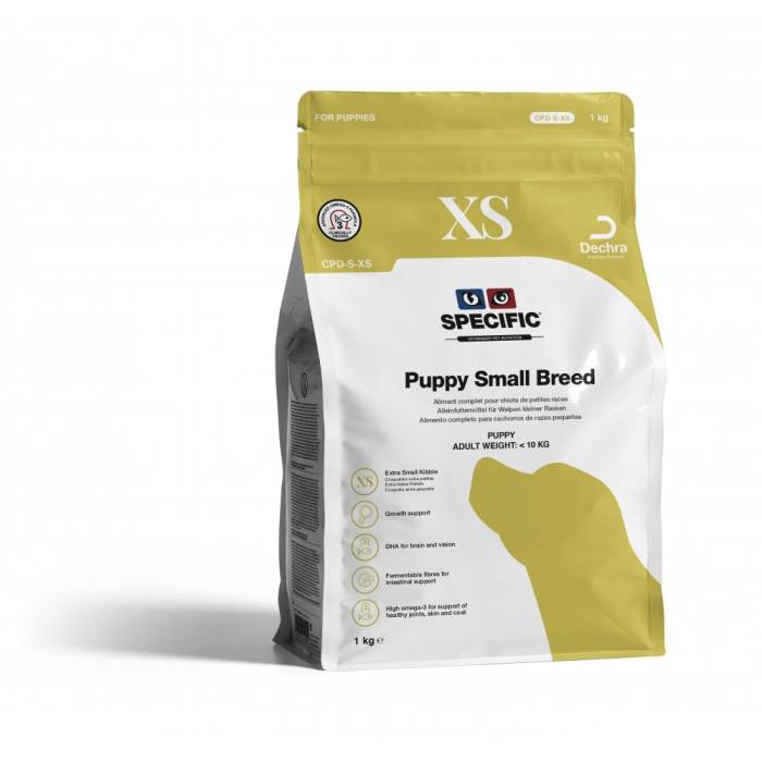 Specific CPD-S-XS Puppy XSmall sausas maistas augantiems labai mažų veislių šuniukams, 1 kg