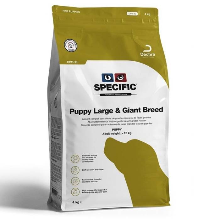 Specific CPD-XL Puppy Large and Giant sausas maistas augantiems didžiųjų ir gigantiškų veislių šuniukams, 12 kg
