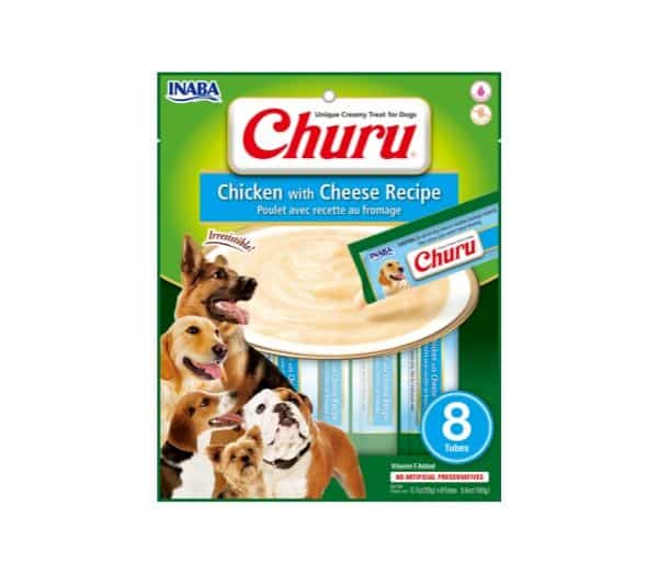 Churu skanėstas šunims Chicken Cheese 160g (vištiena, sūris)