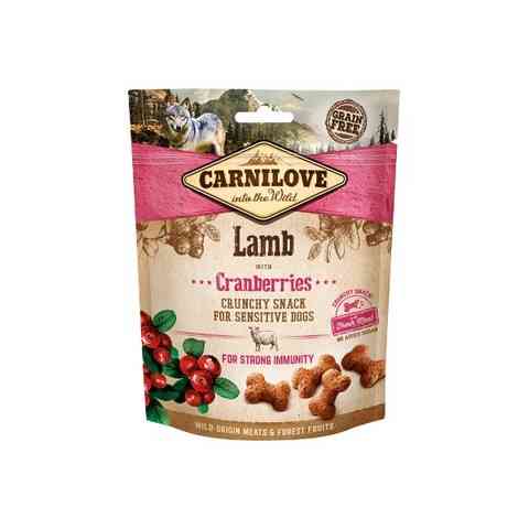 Carni Love Lamb with Cranberries skanėstas šunims jautriu skrandžiu su ėriena 200g