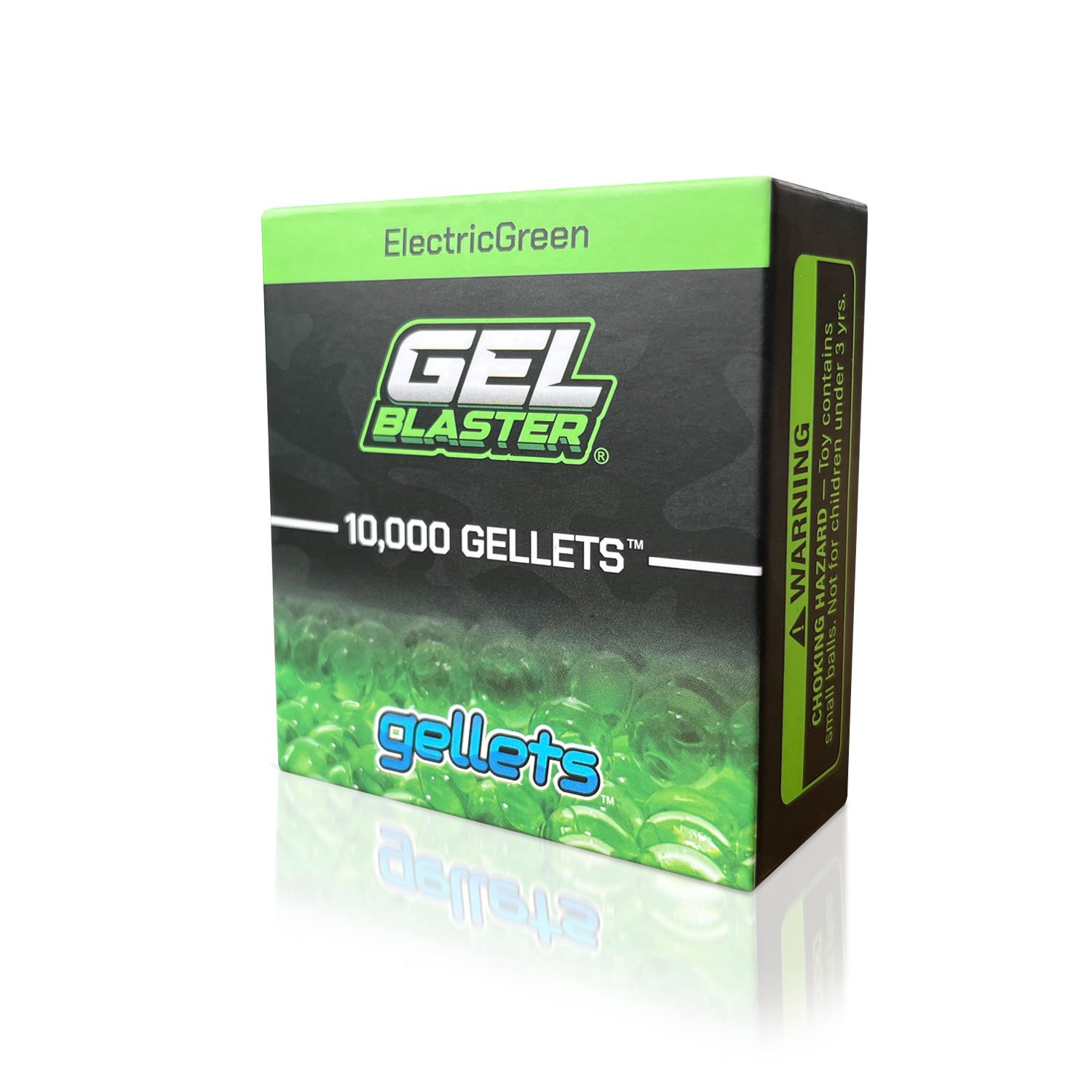 Gelio rutuliukai GEL BLASTER žali, GL1009, 10 000 vnt.