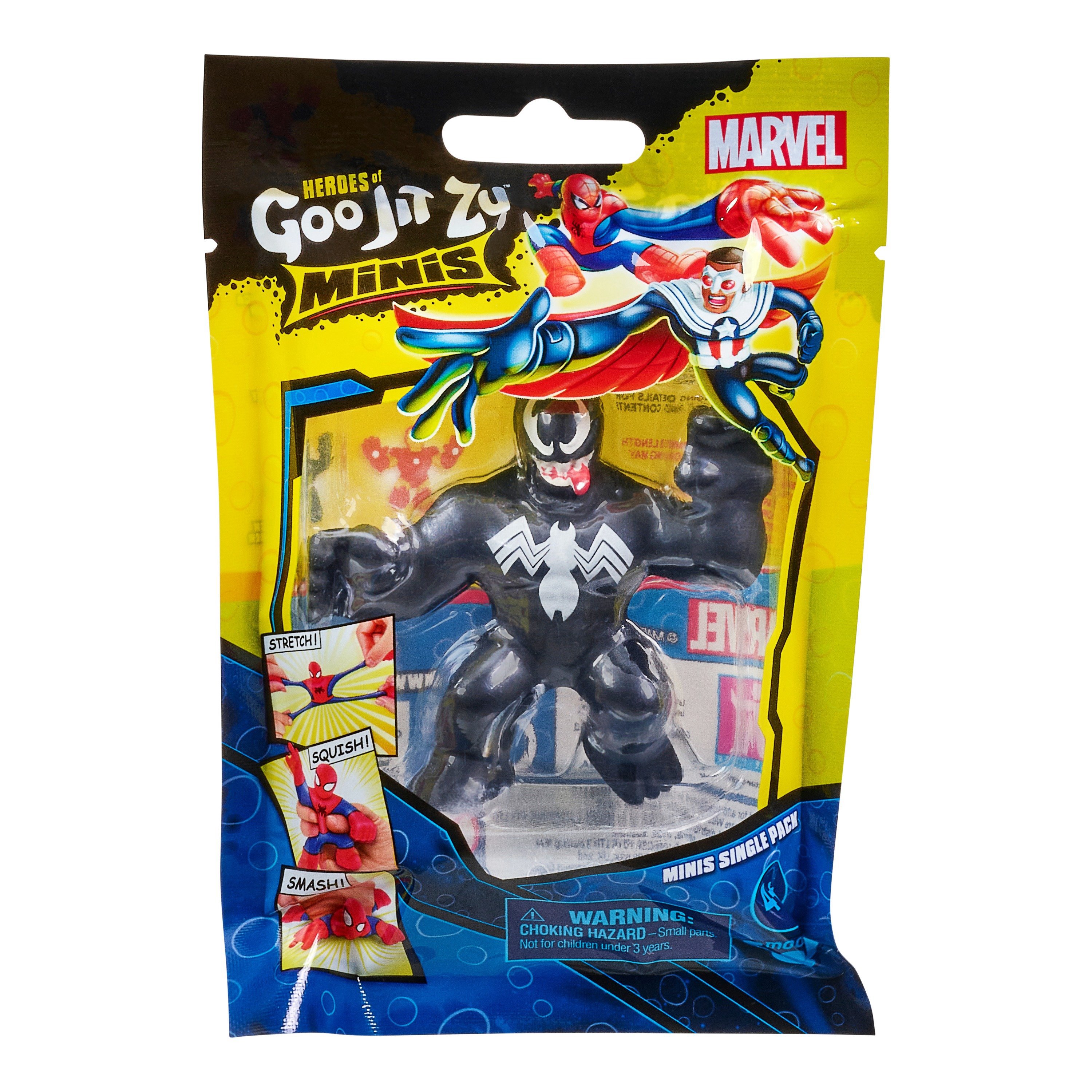 Herojaus figūrėlė GOO JIT ZU MINI MARVEL, asort. W5