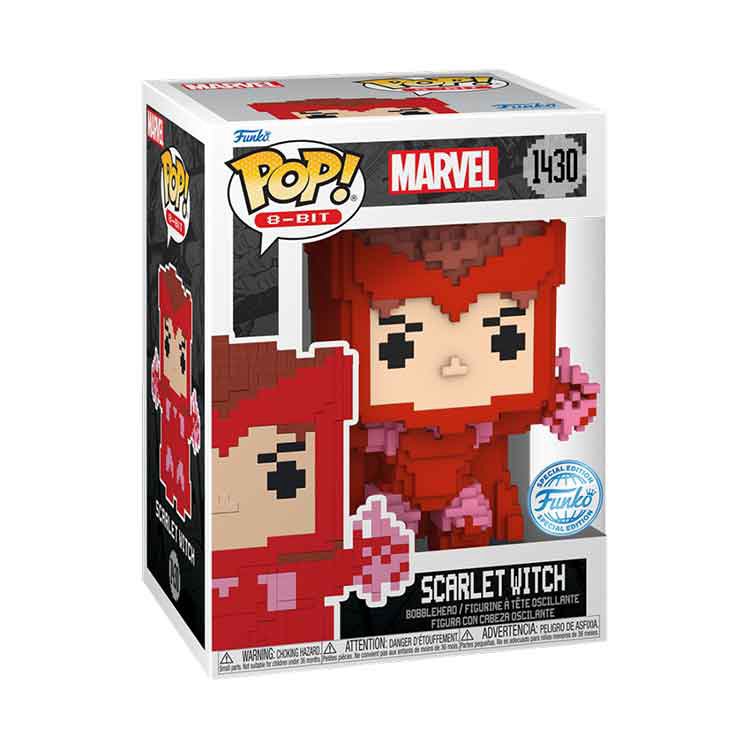 FUNKO POP! Vinilinė figūrėlė: Marvel - Scarlet Witch (8-bit)